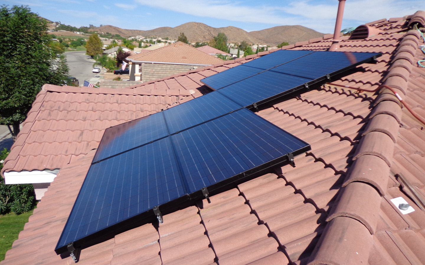 Solar Panels on Rooftop installed by Progressive Energy Solutions