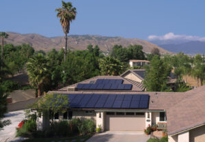 Solar Hot water and solar electric on the Ricketts home in Yucaipa California. Installed by Progressive Energy Solutions